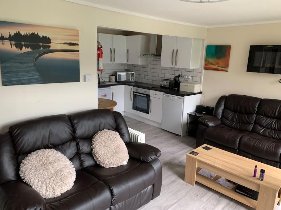 Stunning 3 Bed Riverside Cabin In Snowdonia Caeathro Esterno foto