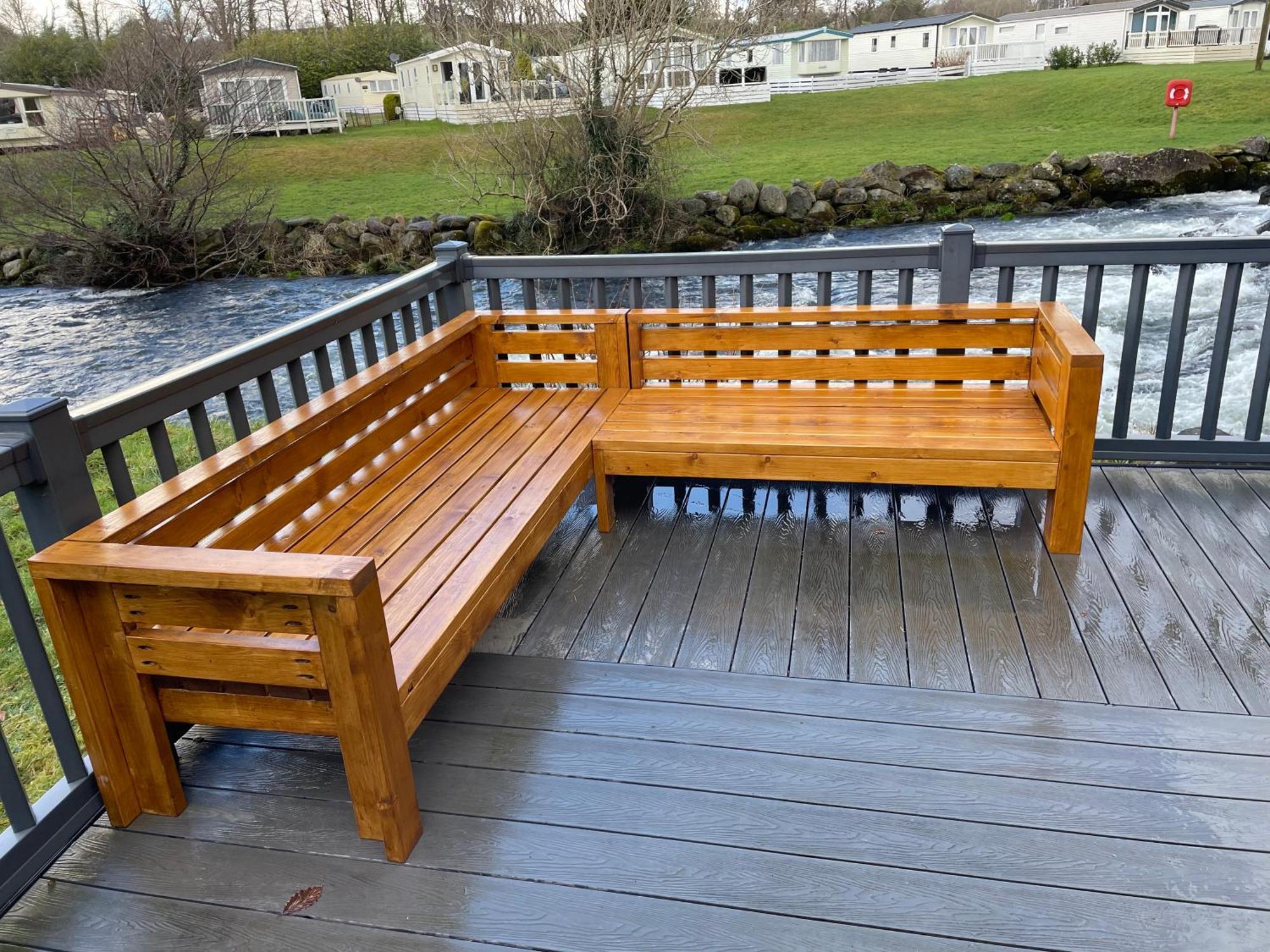 Stunning 3 Bed Riverside Cabin In Snowdonia Caeathro Esterno foto